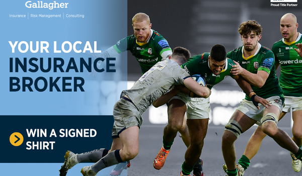 Win a signed shirt from Gallagher, your local insurance broker